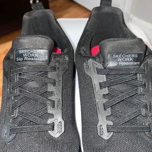 Sketchers work resistant sneakers